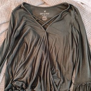 Long sleeve blouse